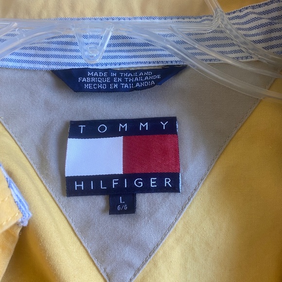 Vintage Yellow Tommy Hilfiger Windbreaker🔥💛 - Picture 2 of 3